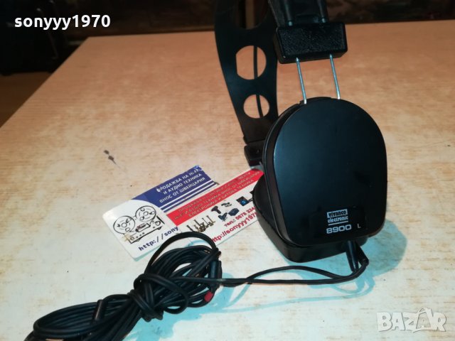 VIVANCO ELECTRONIC 8900 HIFI HEADPHONES 2712211845, снимка 16 - Слушалки и портативни колонки - 35253489