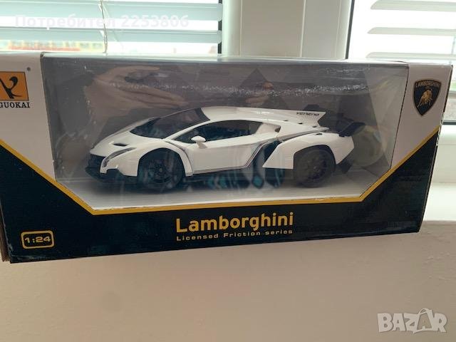 LAMBORGHINI VENENO 1:24 модел количка, снимка 3 - Колекции - 39324953