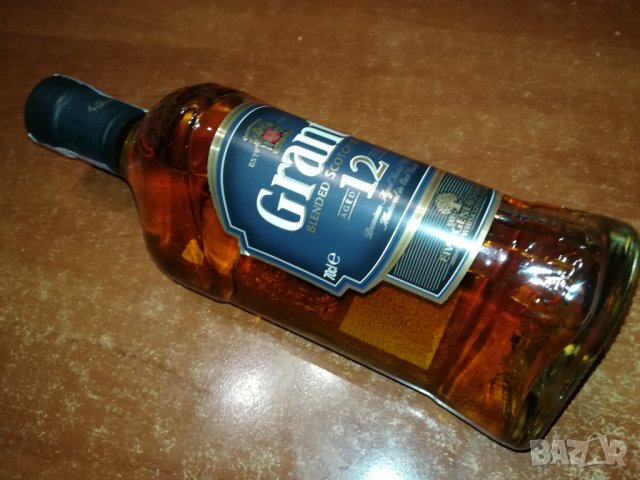 ПРАЗНО ШИШЕ-GRANTS 12YEARS-шИшЕ ЗА КОЛЕКЦИЯ 2601221918, снимка 6 - Колекции - 35571837