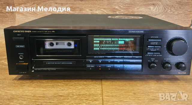 Касетен дек Onkyo Integra TA-2760 – Триглав аудиофилски шедьовър от „Златната ера“ на касетните деко