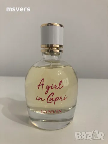 Тоалетна вода Lanvin A Girl In Capri, 90 ml, снимка 1 - Дамски парфюми - 48928999