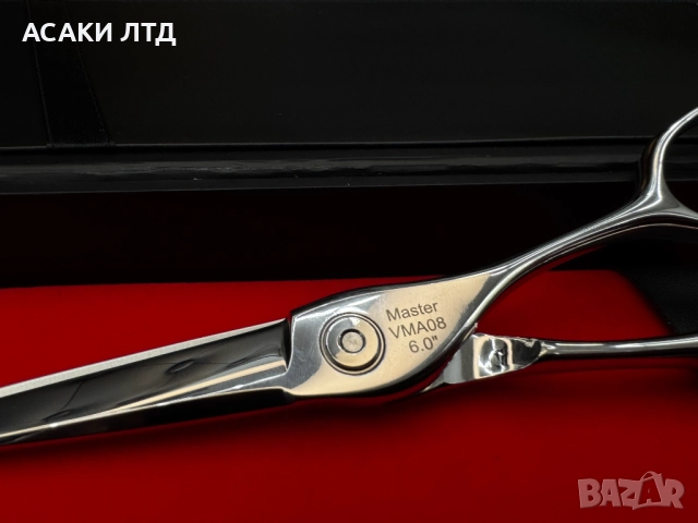 ASAKI ФРИЗЬОРСКА НОЖИЦА/SCISSORS 5.5/ 6.00, снимка 2 - Фризьорски принадлежности - 52327906