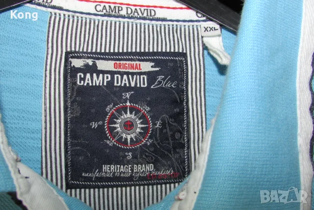 Нова мъжка маркова тениска Valentino V Zone Garavani  DREAMERS блуза Camp David 90 години, снимка 11 - Тениски - 55824805