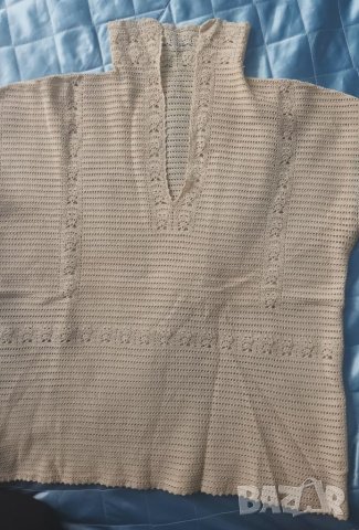 Блуза плетена на 1 кука, снимка 3 - Корсети, бюстиета, топове - 40706784