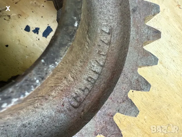 ТРАКТОР ДТ 75 ЗЪБНО КОЛЕЛО ЗАДВИЖВАЩО ПОСТОЯННО ЗАЦЕПВАНЕ НА СКОРОСТНА КУТИЯ 77.73.184А СССР НОВ, снимка 5 - Части - 47359456