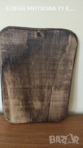 Стара дървена икона Св.Богородица и Младенеца, снимка 5 - Икони - 51646903