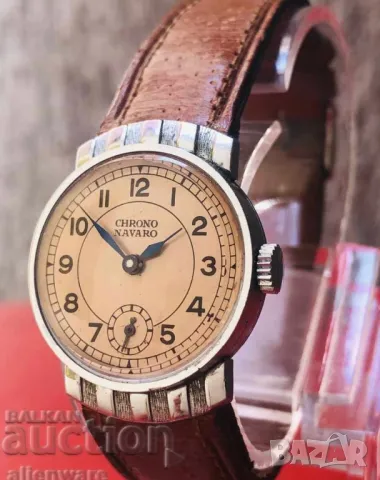 Рьчен часовник Art Deco от 1936 г. чисто нов!