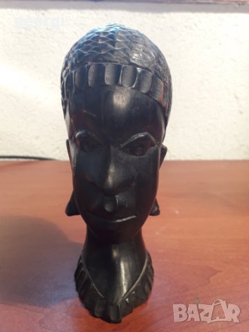 Африканска  абаносова дърворезба   20/3, снимка 6 - Колекции - 31986887