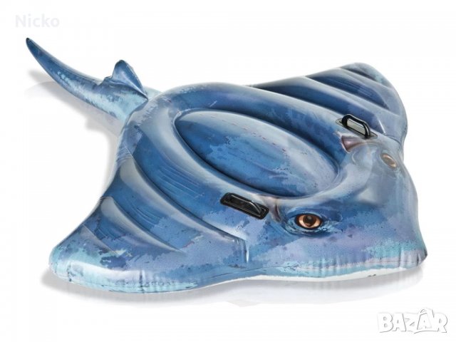 Надуваема играчка Скат INTEX Stingray Ride-on, снимка 2 - Надуваеми играчки - 37623853