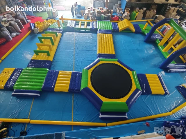 Надуваем воден парк - аква парк, снимка 4 - Друго търговско оборудване - 18200876