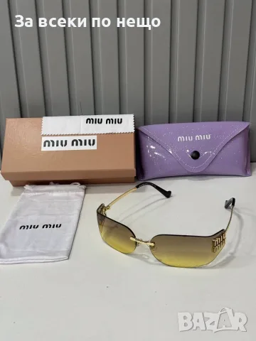 Miu Miu Слънчеви Очила С UV400 Защита - Различни Цветове Код SEM-611, снимка 7 - Слънчеви и диоптрични очила - 55894106