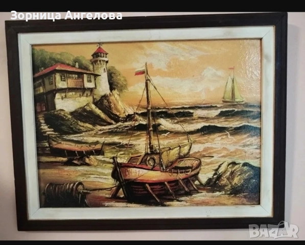 Картина на Димитър Генев. Подписана от автора , снимка 7 - Антикварни и старинни предмети - 52804032