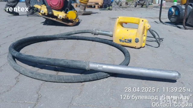 Вибратор за бетон 4 м / Ф32 Cimex VP3840 2018, снимка 1