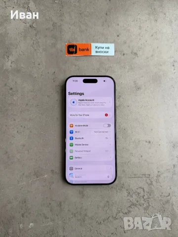 256* iPhone 16 pro* 30€/м Black Titanium айфон 16 про Макс черен, снимка 6 - Apple iPhone - 56198015