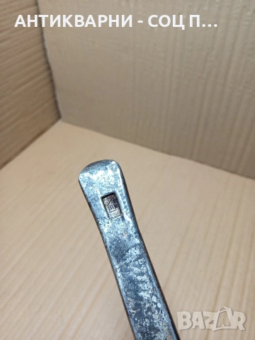 Соц Стара Авто Щанга 0.450кг. Номер 410., снимка 5 - Антикварни и старинни предмети - 53078145