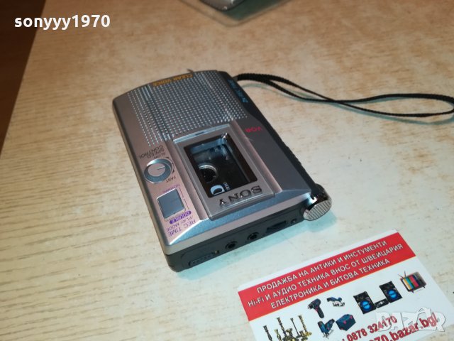 SONY WALKMAN-RECORDER-КАТО НОВ 1010211307, снимка 8 - Радиокасетофони, транзистори - 34412236