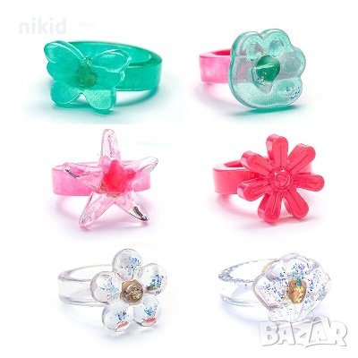 Нежни мида звезда цвете пеперуда лапа силиконов молд форма фондан смола бижута декор, снимка 3 - Форми - 38147688