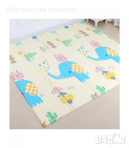 ДВУЛИЦЕВА ДЕТСКА ПОСТЕЛКА ЗА ИГРА С РАЗМЕРИ 2 Х 1.8 М. - код 2804, снимка 10 - Други - 33917190
