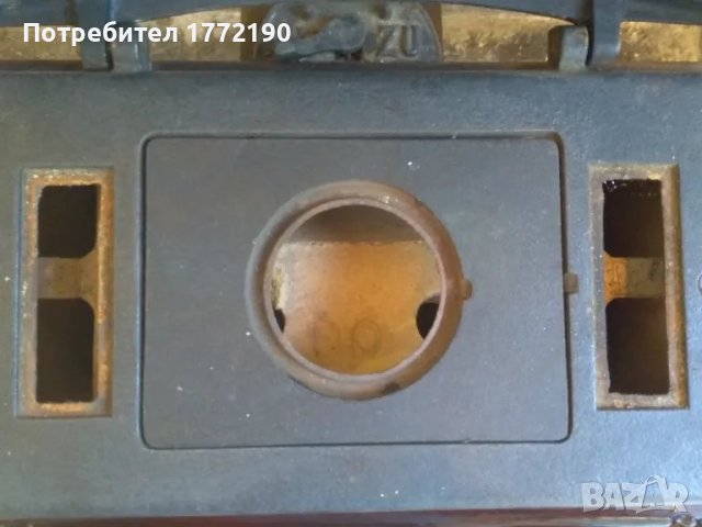 Красива, Старинна немска чугунена печка BUDERUS /дърва, пелети, въглища/, снимка 8 - Отоплителни печки - 50374652