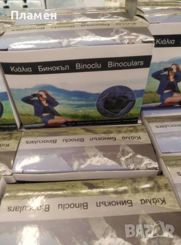 Бинокъл 30х60 126м./1000м. Field 7,2 градуса Размери 8х9х10х3,5 см, снимка 3 - Екипировка - 36977984