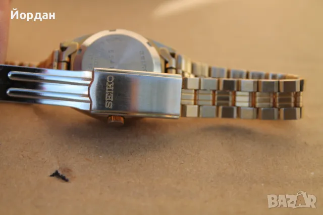 Дамски позлатен Японски часовник ''Seiko 5'' автомат  , снимка 7 - Дамски - 47593942
