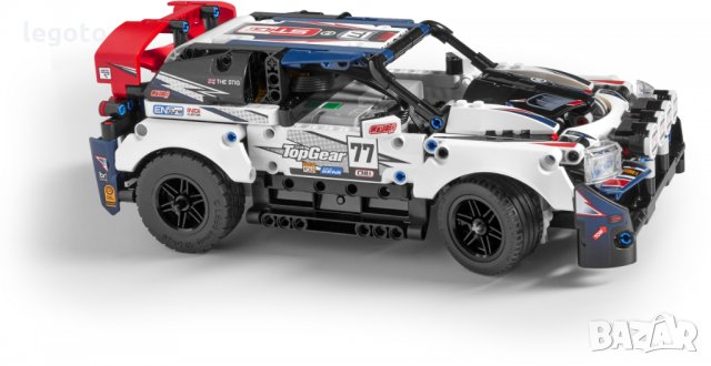 НОВО ЛЕГО 42109 Техник Топ Гиър Рали Кола  LEGO 42109 TECHNIK - App-Controlled Top Gear Rally Car , снимка 2 - Образователни игри - 31194077