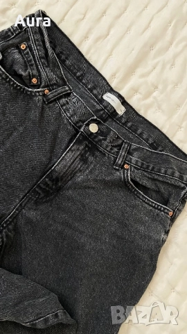 straight-leg jeans washed black , снимка 2 - Дънки - 51822654