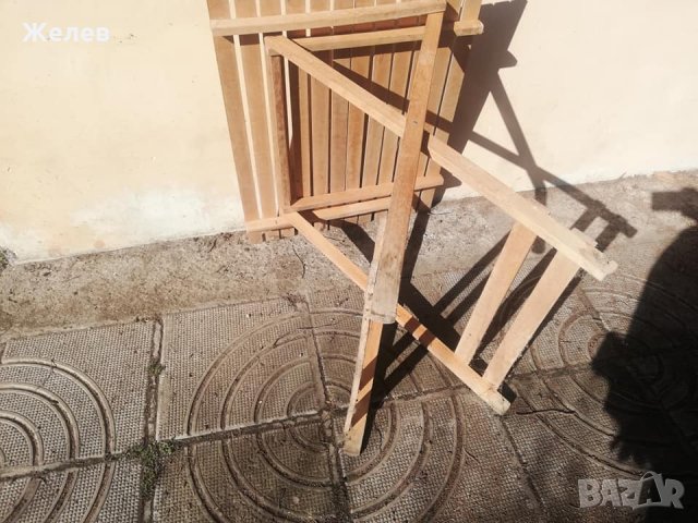 Сгъваема маса от парен бук., снимка 8 - Градински мебели, декорация  - 31681198