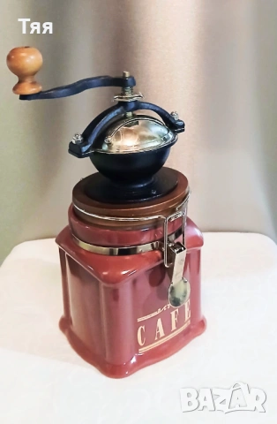 Порцеланова винтидж мелница за кафе , снимка 2 - Антикварни и старинни предмети - 53957319
