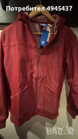 Дънково яке,мъжко,Adidas,M, снимка 2 - Якета - 56129600