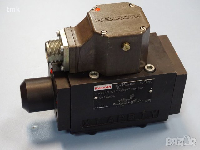Серво клапан Rexroth 4WSE2ED10-51/60B9T315K31EV directional servo valve, снимка 2 - Резервни части за машини - 38005237