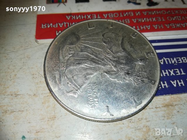 1906 ДОЛАР за колекция 1101211916, снимка 4 - Колекции - 31388882