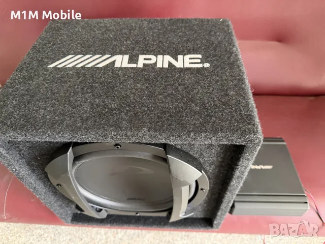 alpine буфер със усилвател