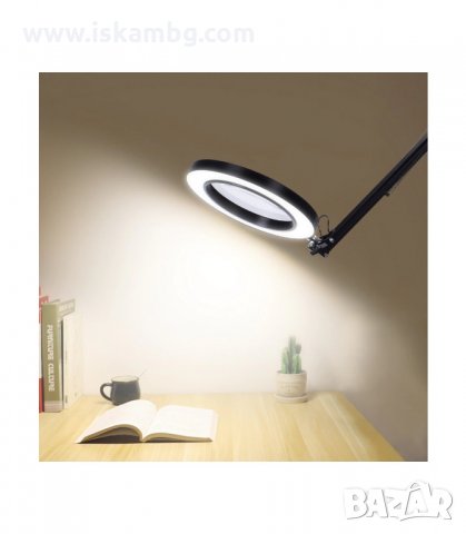 НАСТОЛНА СВЕТОДИОДНА ЛАМПА С ЛУПА 64LED - код 3121, снимка 9 - Други инструменти - 33892713