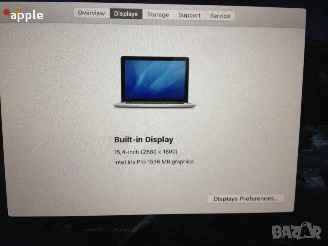 15,4'' Core i7 MacBook Pro А1398( Late 2013 )-На части, снимка 7 - Лаптопи за дома - 31017770