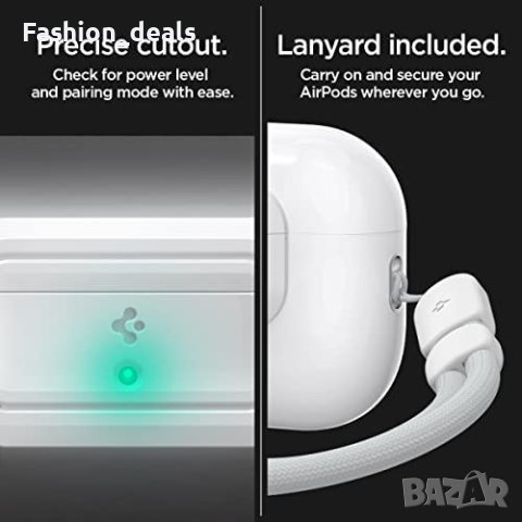Нова Защита за слушалки AirPods Pro 2 (2022) / AirPods Pro (2019) с каишка бяла, снимка 7 - Други - 40705533