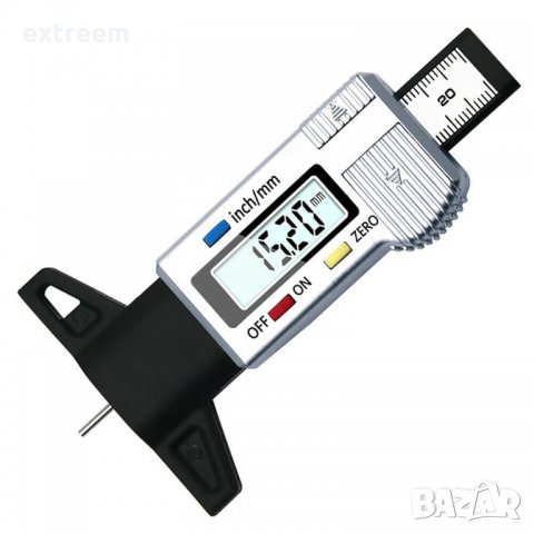 ZERO - Дигитален дълбокомер - уред за измерване на грайферите на ВСИЧКИ  МПС  гуми, снимка 3 - Аксесоари и консумативи - 29132967