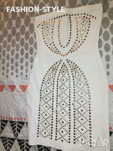 Красив модел бяла рокла, снимка 2 - Рокли - 36971385