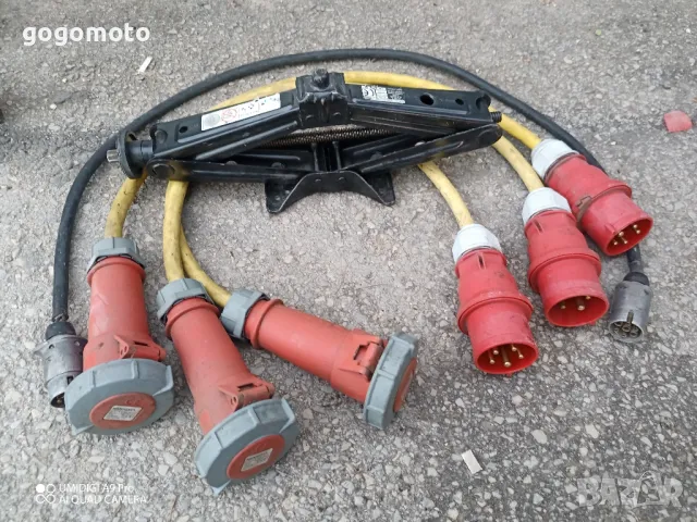 ЕВРО БУКСА, Трифазен кабел 380V, трифазен удължител, трифазен преход made in USA, MADE IN GERMANY, снимка 5 - Други машини и части - 47488324