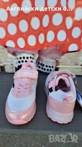 Английски детски светещи маратонки Мини Маус-Disney, снимка 8 - Детски маратонки - 49373124