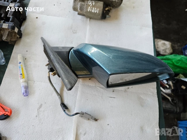 Огледало дясно морско 96301-au415 eu Nissan Primera P12 01-08 5-пиново, снимка 2 - Части - 51072327