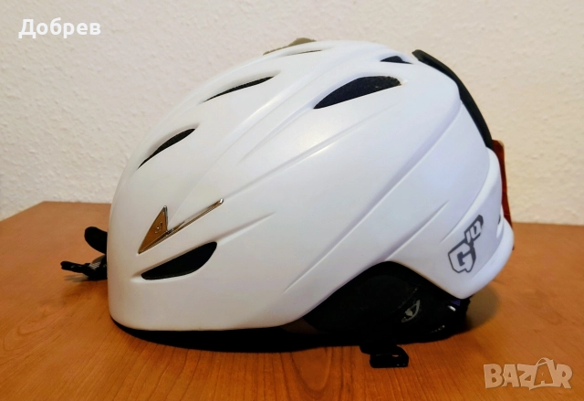Giro каска за зимни спортове, размер М, като нова, Giro G10 M12 бяла мат, снимка 4 - Зимни спортове - 52876536