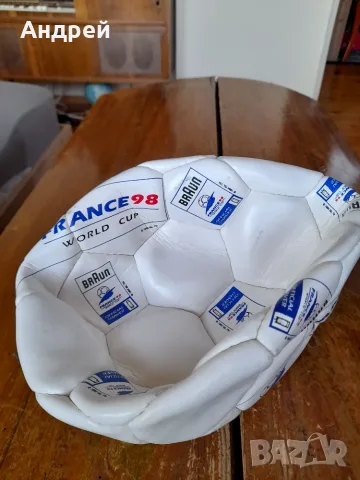 Фуболна топка France 98, снимка 2 - Футбол - 56465031