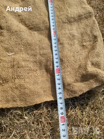 Стар конопен чувал #2, снимка 4 - Други ценни предмети - 47634584