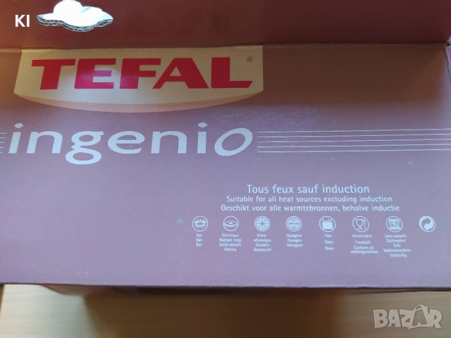 ❗️❗️❗️ НОВ комплект Tefal Ingenio от три части ❗️❗️❗️, снимка 6 - Съдове за готвене - 38496728