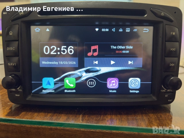 Мултимедия Mercedes C Class W203 W209 Android C220 CLK Навигация 2DIN, снимка 3 - Аксесоари и консумативи - 53882960
