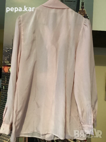 Блуза коприна,дълъг ръкав  №44-46, снимка 5 - Блузи с дълъг ръкав и пуловери - 51028449