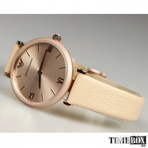 Emporio Armani AR11001 Gianni T-Bar. Нов дамски часовник, снимка 4 - Дамски - 38801109