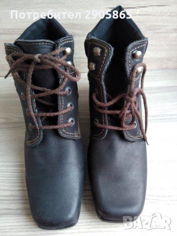 Нови велурени обувки с вата № 41, снимка 3 - Дамски боти - 31555827