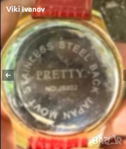 Стилен дамски ЧАСОВНИК-PRETTY , снимка 2 - Дамски - 54100740